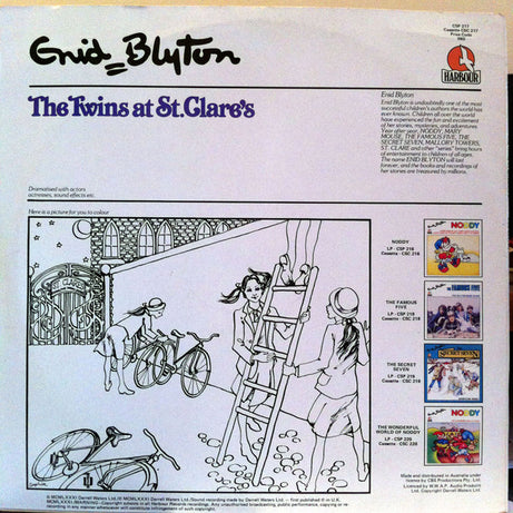 Enid Blyton : The Twins At St. Clare's (LP)