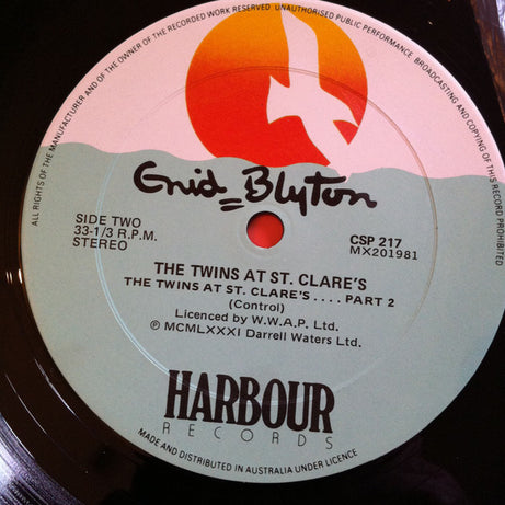 Enid Blyton : The Twins At St. Clare's (LP)