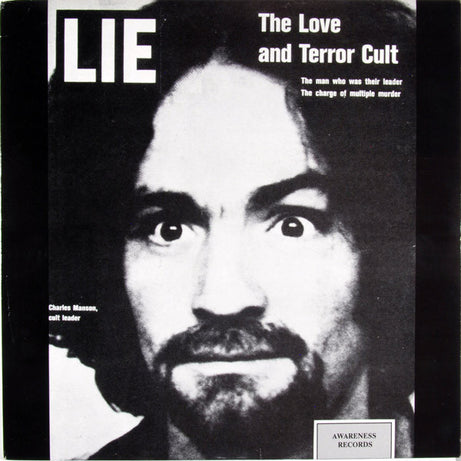 Charles Manson : LIE: The Love And Terror Cult (LP, Album, RE)