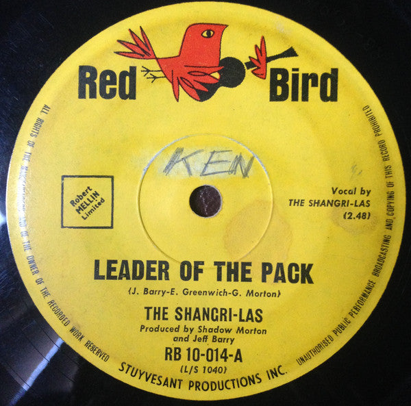 The Shangri-Las : Leader Of The Pack / What Is Love (7")