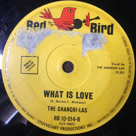 The Shangri-Las : Leader Of The Pack / What Is Love (7")