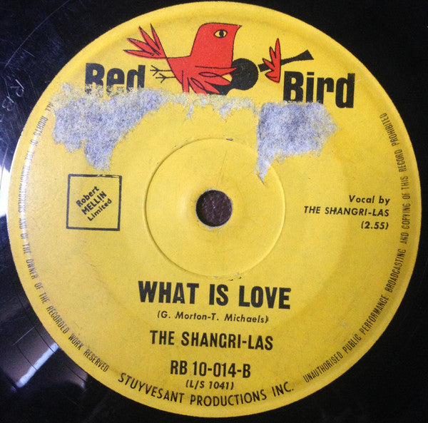 The Shangri-Las : Leader Of The Pack / What Is Love (7")