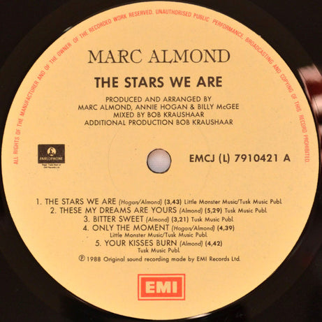 Marc Almond : The Stars We Are (LP, Album)
