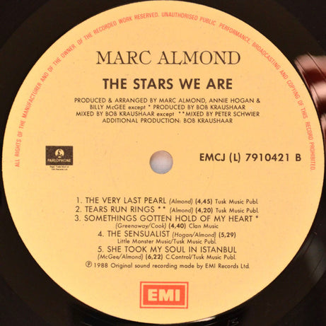 Marc Almond : The Stars We Are (LP, Album)