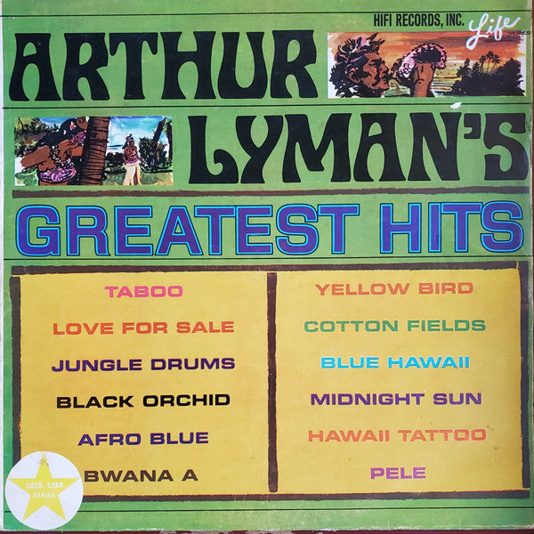 Arthur Lyman : Arthur Lyman's Greatest Hits (LP, Comp)