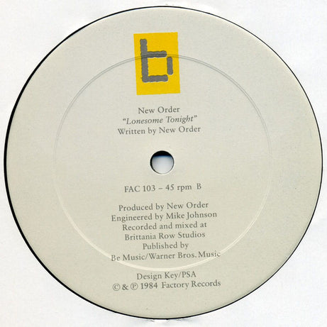 New Order : Thieves Like Us (12")