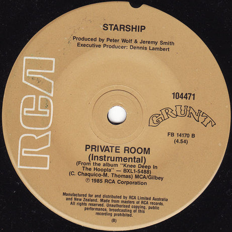 Starship (2) : We Built This City (7", Single)