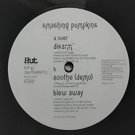 Smashing Pumpkins* : Disarm (12", Single)
