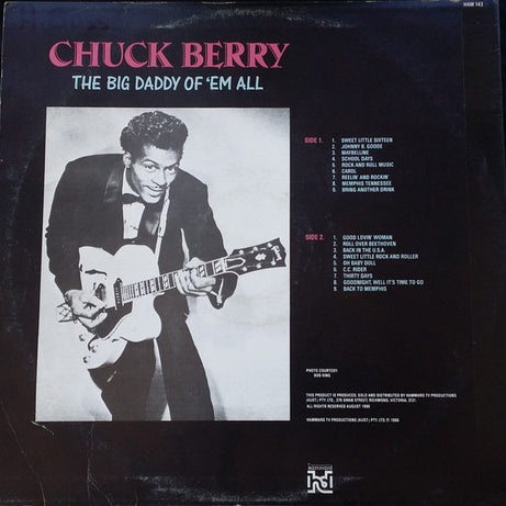 Chuck Berry : The Big Daddy Of 'Em All (LP, Comp)