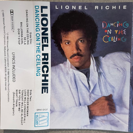 Lionel Richie : Dancing On The Ceiling (Cass, Album, XDR)