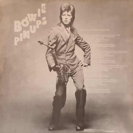 David Bowie : Pinups (LP, Album, RE)