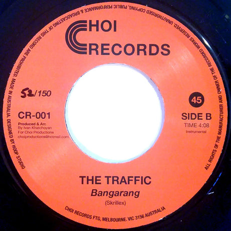 The Traffic : Fire (7", Single, Ltd, Num, RP)