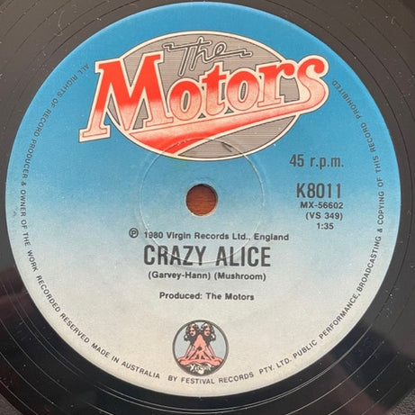 The Motors : That's What John Said (7", Single)