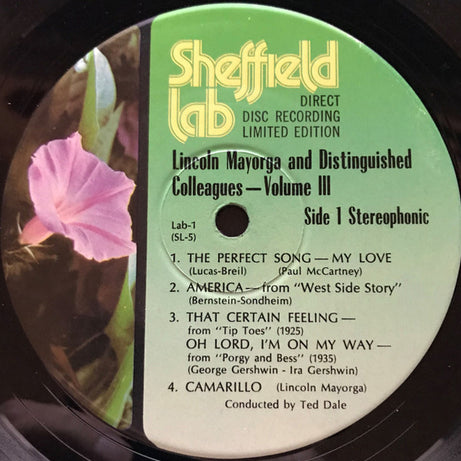 Lincoln Mayorga : Lincoln Mayorga & Distinguished Colleagues - Volume III (LP, Album, Ltd, RE, Gre)