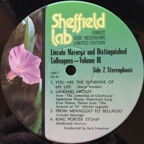 Lincoln Mayorga : Lincoln Mayorga & Distinguished Colleagues - Volume III (LP, Album, Ltd, RE, Gre)