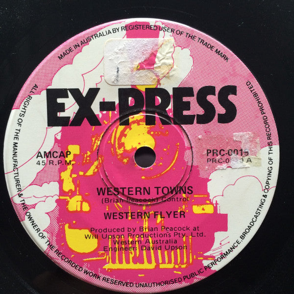 Western Flyer : Western Towns (7")