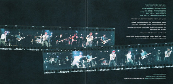 Cold Chisel : The Live Tapes - Vol 3 (2xLP, Ltd, Blu)