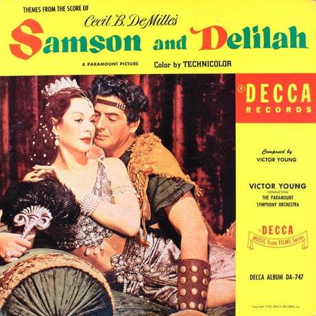 Morris Stoloff, Victor Young : Salome / Samson And Delilah (LP, Album, RE)