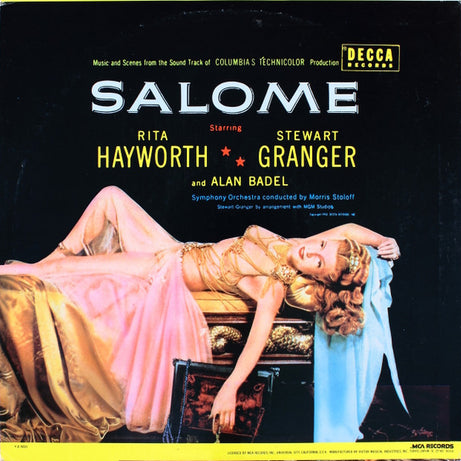 Morris Stoloff, Victor Young : Salome / Samson And Delilah (LP, Album, RE)