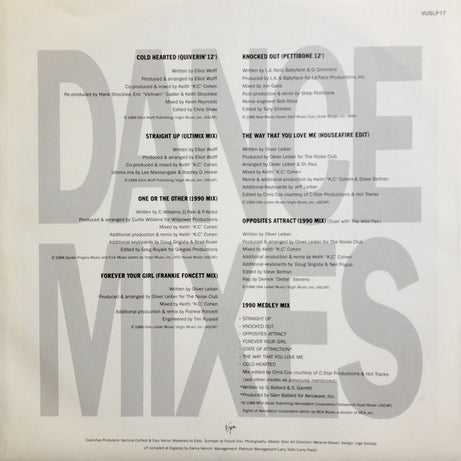 Paula Abdul : Shut Up And Dance - The Dance Mixes (LP, Comp)