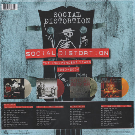 Social Distortion : The Independent Years 1983-2004 (Box, Comp, Ltd + LP, Comp, RE, Cle + LP, Album, RE)