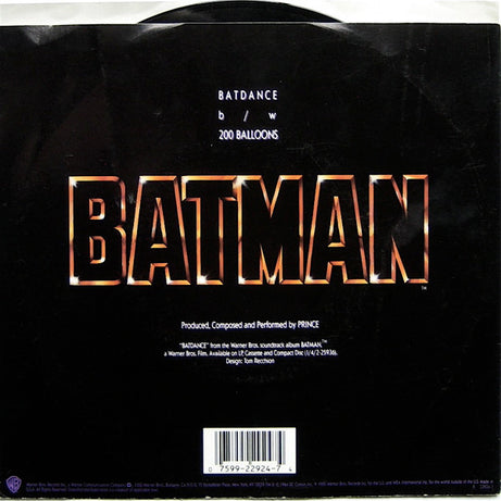 Prince : Batdance (7", Single, Spe)
