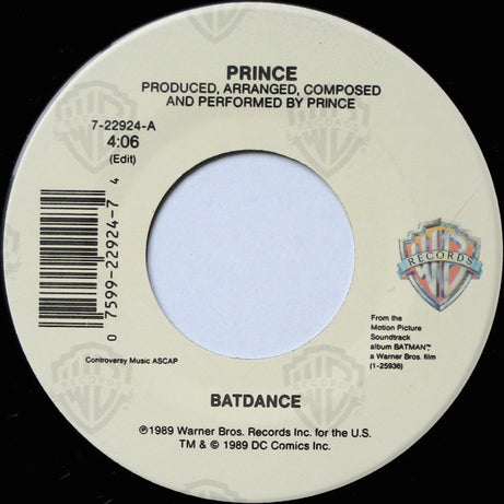Prince : Batdance (7", Single, Spe)