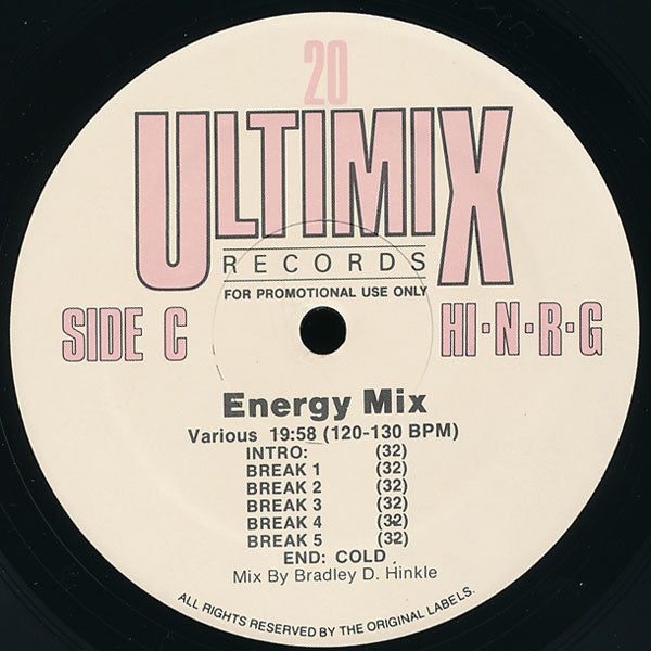 Various : Ultimix 20 (3x12", Comp, Promo)