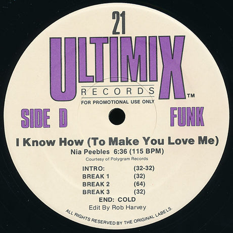 Various : Ultimix 21 (3x12", Comp, Promo)