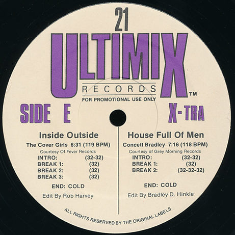 Various : Ultimix 21 (3x12", Comp, Promo)