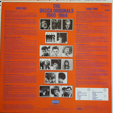 Various : The Decca Originals 1960 - 1964 (LP, Comp)