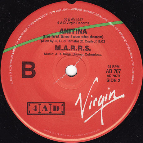 M|A|R|R|S : Pump Up The Volume (7", Single)