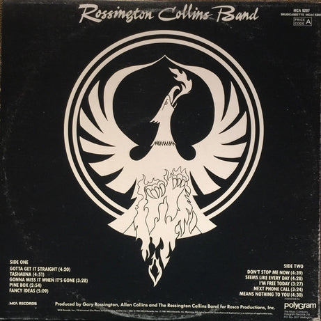 Rossington Collins Band : This Is The Way (LP, Album, Gat)