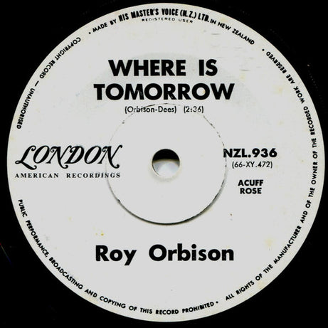 Roy Orbison : Twinkle Toes (7", Single)