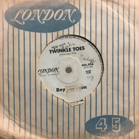 Roy Orbison : Twinkle Toes (7", Single)