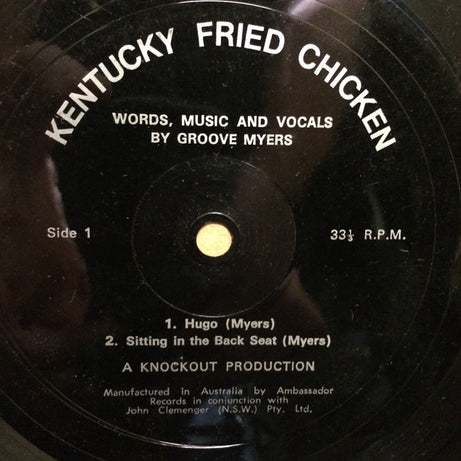 Groove Myers : Hugo (Flexi, 7", S/Sided, Bla)