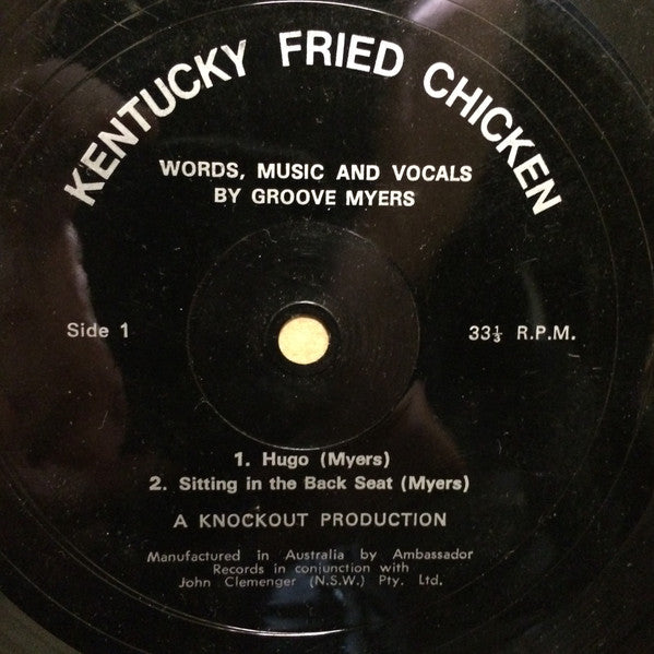 Groove Myers : Hugo (Flexi, 7", S/Sided, Bla)