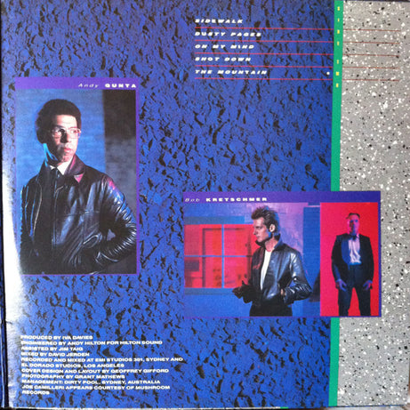 Icehouse : Sidewalk (LP, Album, Gat)