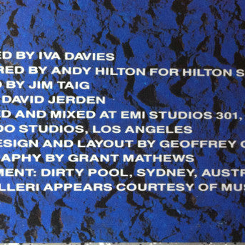 Icehouse : Sidewalk (LP, Album, Gat)