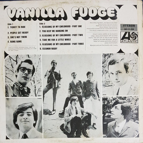 Vanilla Fudge : Vanilla Fudge (LP, Album)