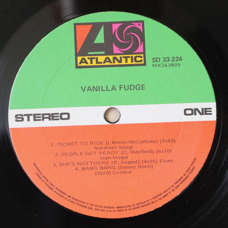 Vanilla Fudge : Vanilla Fudge (LP, Album)