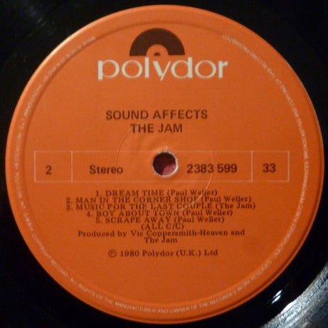 The Jam : Sound Affects (LP, Album)