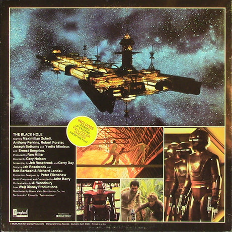 John Barry : The Black Hole (LP, Album, Gat)