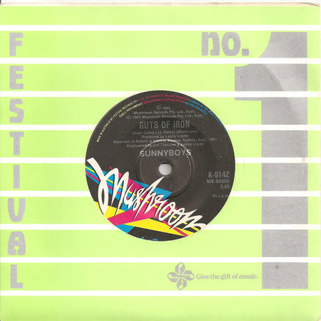 Sunnyboys : Show Me Some Discipline (7", Single, Ltd, Com)