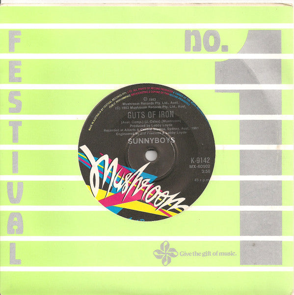 Sunnyboys : Show Me Some Discipline (7", Single, Ltd, Com)