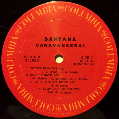 Santana : Caravanserai (LP, Album, Gat)