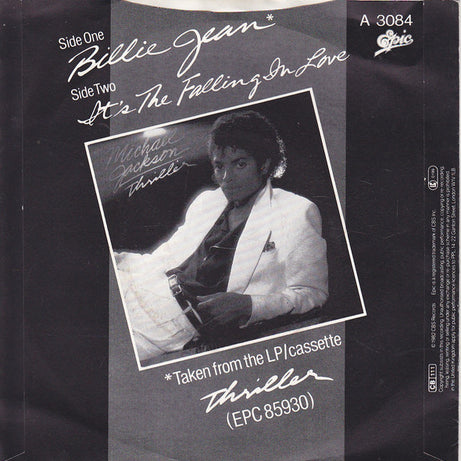 Michael Jackson : Billie Jean (7", Single, Lar)