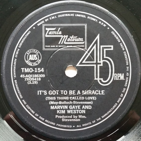 Marvin Gaye And Kim Weston : It Takes Two (7", Single)