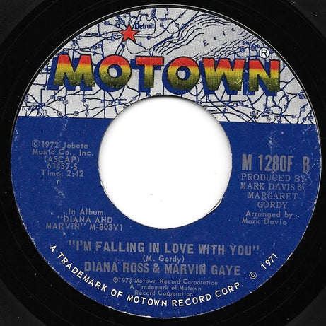 Diana Ross & Marvin Gaye : You're A Special Part Of Me / I'm Falling In Love With You (7", Single, Styrene, Ter)