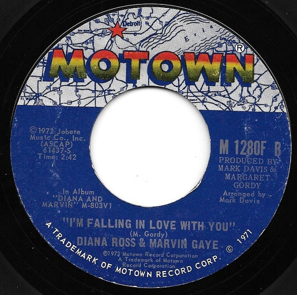 Diana Ross & Marvin Gaye : You're A Special Part Of Me / I'm Falling In Love With You (7", Single, Styrene, Ter)